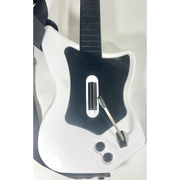 Guitar Hero Red Octane Wireless White Guitar Playstation 2 PS2 95025 NO DONGLE - Picture 2 of 11